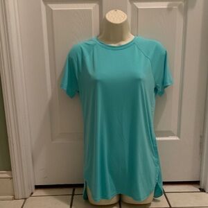 Tek Gear Lightweight Short Sleeve Top in Aqua